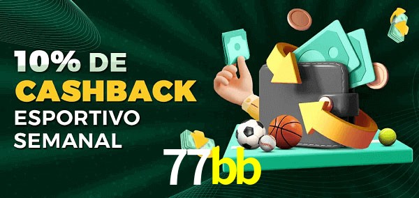 10% de bônus de cashback na 77bb